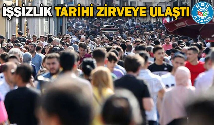 İşsizlik tarihi zirveye ulaştı