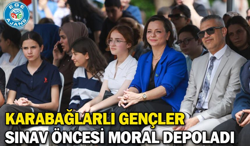 Karabağlarlı Gençler Sınav Öncesi Moral Depoladı