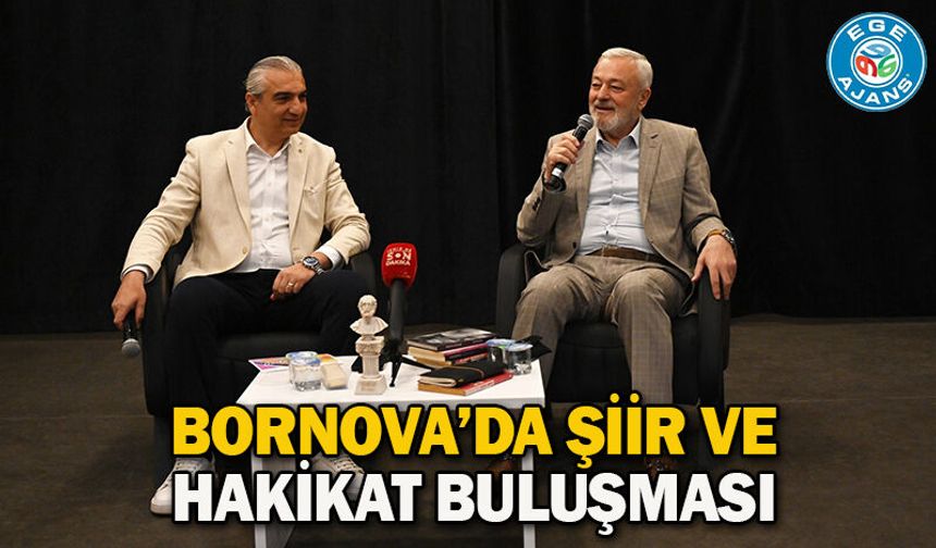Bornova’da şiir ve hakikat buluşması