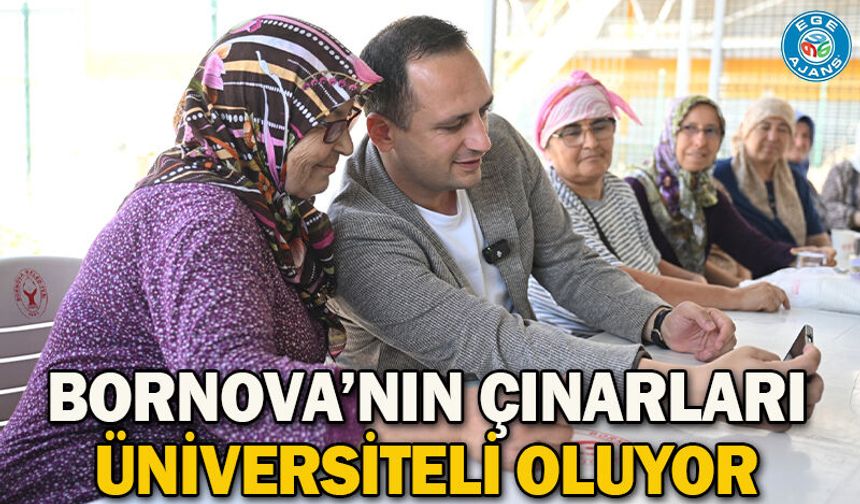 Bornova’nın çınarları üniversiteli oluyor