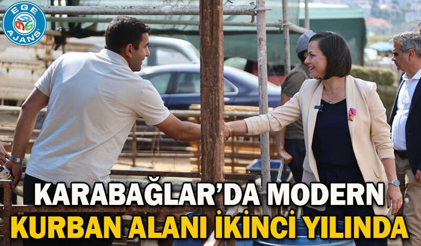 Karabağlar’da Modern Kurban Alanı İkinci Yılında