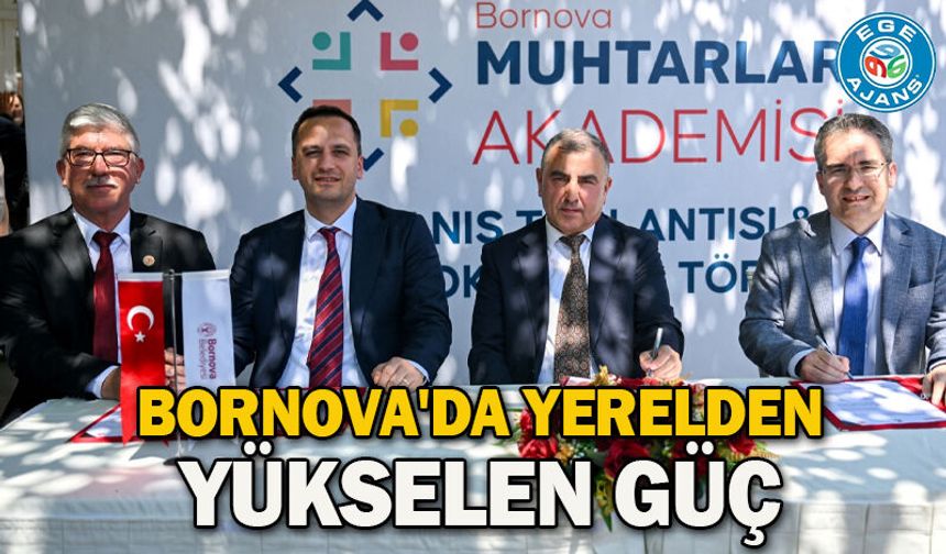 Bornova'da yerelden yükselen güç