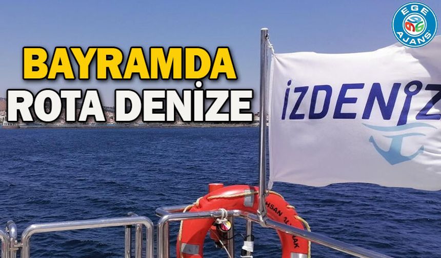 Bayramda rota denize