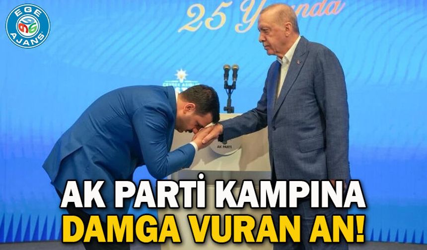 AK Parti kampına damga vuran an!