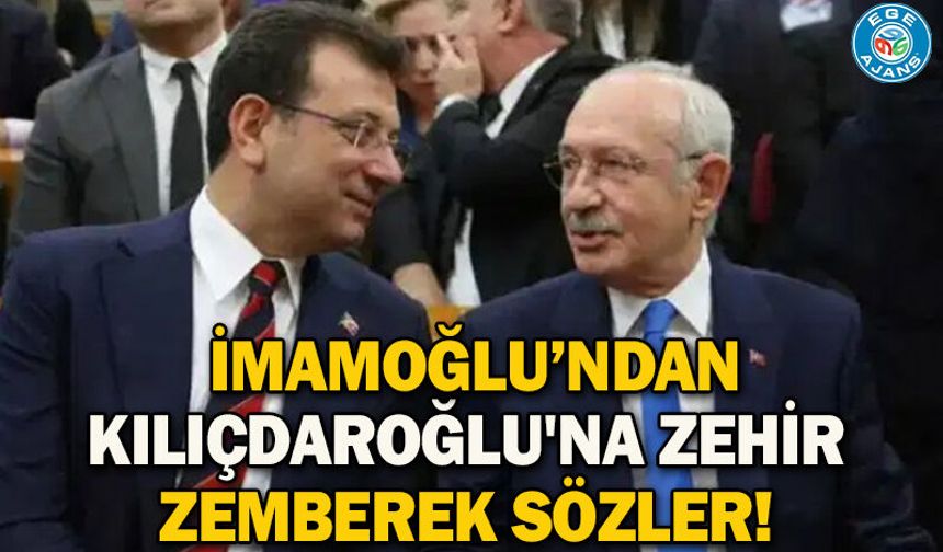 Kılıçdaroğlu'na zehir zemberek sözler!