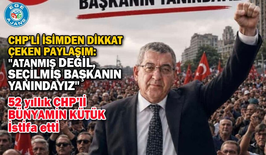 CHP'li isimden dikkat çeken paylaşım: "Atanmış değil, seçilmiş başkanın yanındayız"