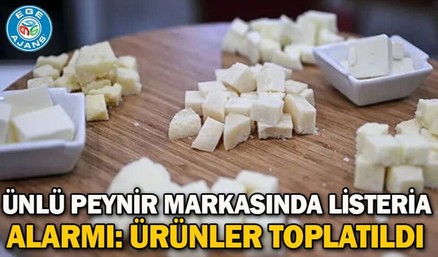 Ünlü peynir markasında listeria alarmı: Ürünler toplatıldı