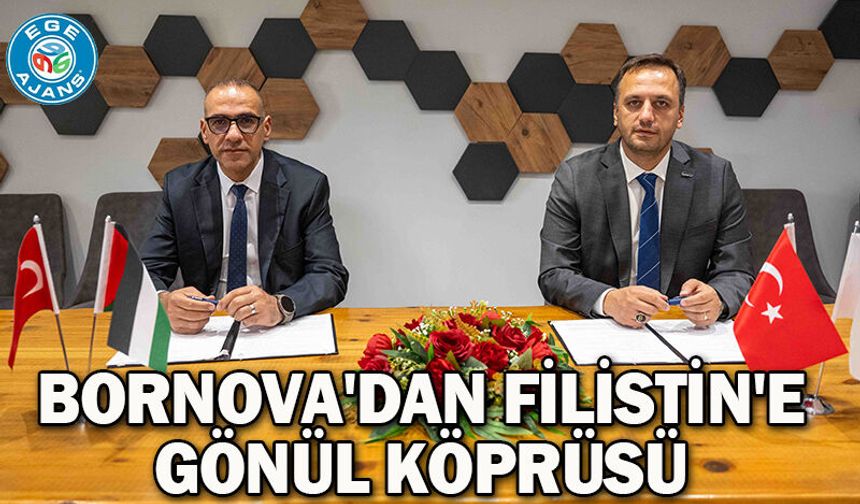 Bornova'dan Filistin'e gönül köprüsü