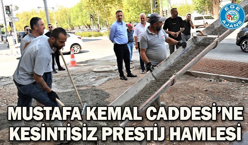 Mustafa Kemal Caddesi’ne kesintisiz prestij hamlesi