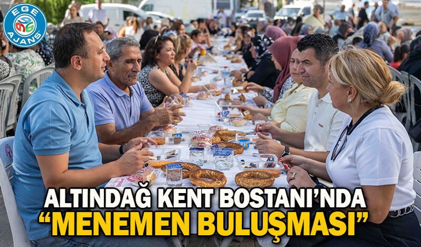 Altındağ Kent Bostanı’nda “Menemen Buluşması”