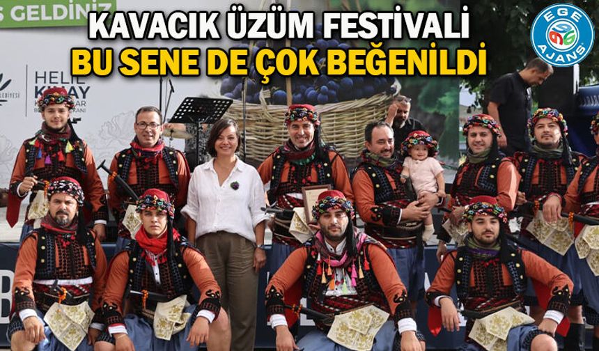 Kavacık Üzüm Festivali bu sene de çok beğenildi