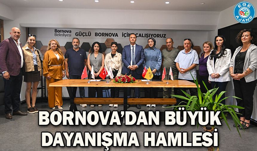 Bornova’dan büyük dayanışma hamlesi