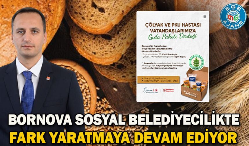 Bornova sosyal belediyecilikte fark yaratmaya devam ediyor