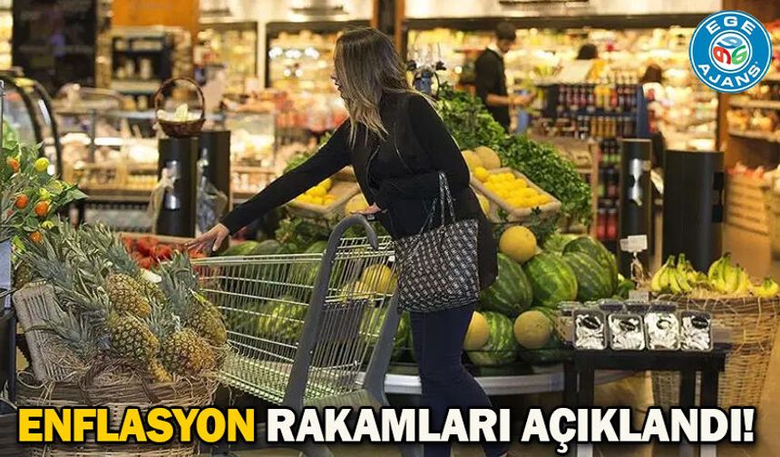 Enflasyon rakamları açıklandı!