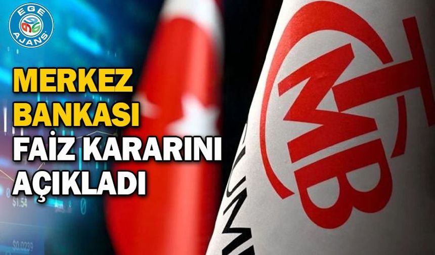 Merkez Bankası faiz kararını açıkladı