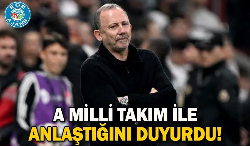A Milli Takım ile anlaştığını duyurdu!