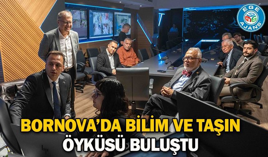 Bornova’da bilim ve taşın öyküsü buluştu