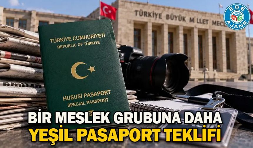 Bir meslek grubuna daha yeşil pasaport teklifi