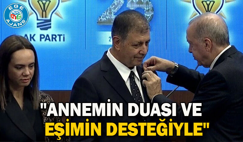 "Annemin duası ve eşimin desteğiyle"