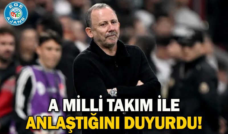 A Milli Takım ile anlaştığını duyurdu!